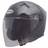 Kask otwarty z blendą czarny L awina