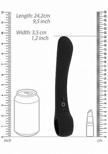ombra - bendable vibrator punkt g - black na Arena.pl