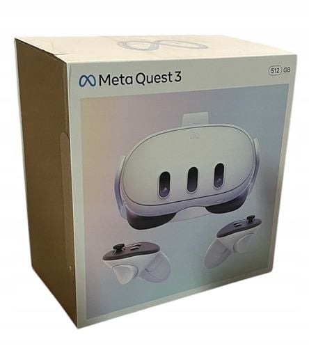 GOGLE VR Oculus Meta Quest 3 512GB + Batman polska ładowarka na Arena.pl