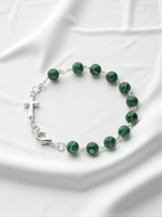 Bransoletka Malachit 8Mm.