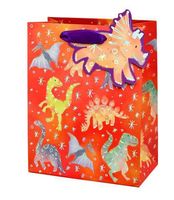 Torebka na prezent dinozaury - XL