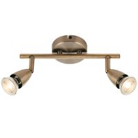 Sufitowa lampa reflektorowa Amalfi 60999 Saxby ściemniacz mosiądz