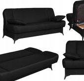 Kanapa sofa Sara ekoskóra rozkładana wersalka spania łóżko Family Meble