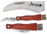 Scyzoryk Turystyczny do Grzybów z GRAWEREM Prezent dla Taty Chłopaka