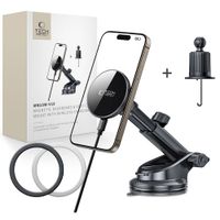 Uchwyt Samochodowy Magnetyczny Tech-Protect 15W MagSafe NA Kokpit i Kratkę