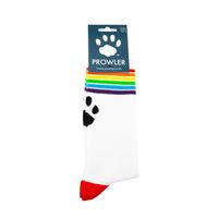 Prowler Pride Socks White