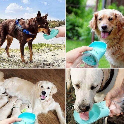 BUTELKA MISKA TURYSTYCZNA BIDON NA WODĘ POJEMNIK NA KARMĘ PRZENOŚNA POIDŁO na Arena.pl