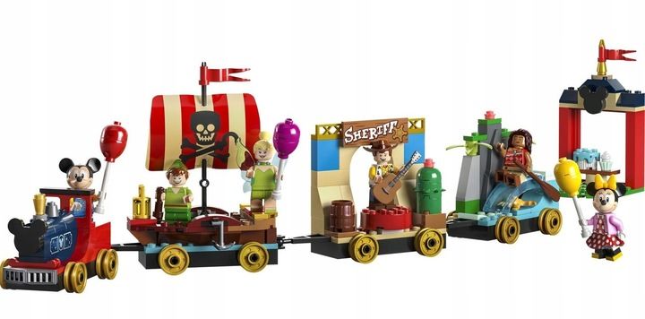 LEGO DISNEY PLUS POCIĄG CIUCHCIA BAJKI MYSZKA MIKI TOY STORY ZESTAW XXL zdjęcie 5