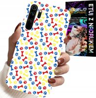 ETUI DO XIAOMI NOTE 8 - ŁAPKI KOŚCI PIES PATROL BAJKI + FOLIA