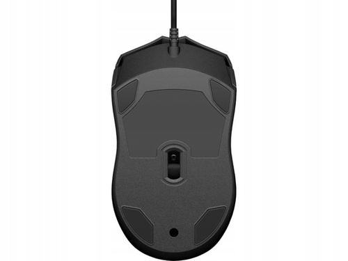 Mysz przewodowa biurowa HP 100 1600 DPI sensor optyczny czarna (6VY96AA) na Arena.pl