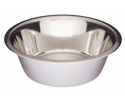 Trwała metalowa miska dla psa lub kota na karmę i wodę - Barry King 450ml na Arena.pl