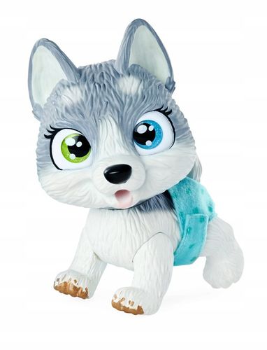 PAMPER PETZ ZESTAW Z WANNĄ INTERAKTYWNY PIESEK HUSKY PIJE SIKA + BUTELECZKA na Arena.pl