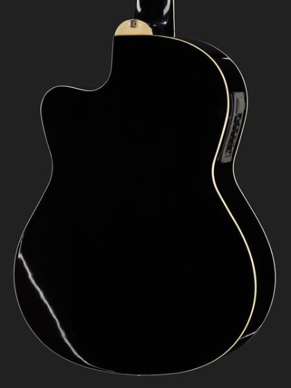 Gitara elektroklasyczna klasyczna 4/4 Czarna Harley Benton CG200CE-BK zdjęcie 5