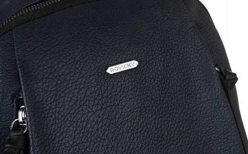 miejski plecaczek damski ze skóry ekologicznej - rovicky na Arena.pl