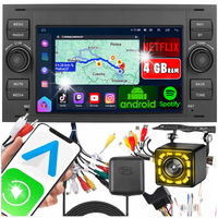 RADIO SAMOCHODOWE do FORD KUGA S-MAX C-MAX CARPLAY 4GB RDS GPS WIFI ANDROID