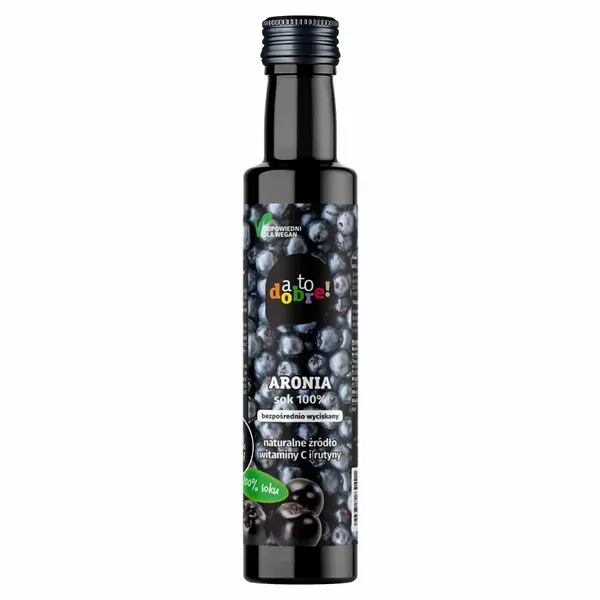 Aronia sok 100% A to Dobre!, 250 ml zdjęcie 1