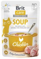 Brit Care Cat Soup Chicken Saszetka 75G