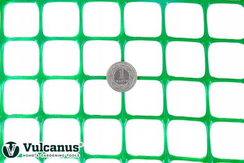 Siatka Plastikowa Budowlana 60cm 25m Rabatowa Gruba Ogrodowa Mocna 0,6m na Arena.pl