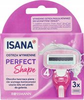 ISANA PERFECT SHAPE WKŁADY DO MASZYNKI DO GOLENIA
