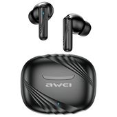 awei słuchawki bluetooth 5.3 ta6 anc+ stacja dokująca czarny/black