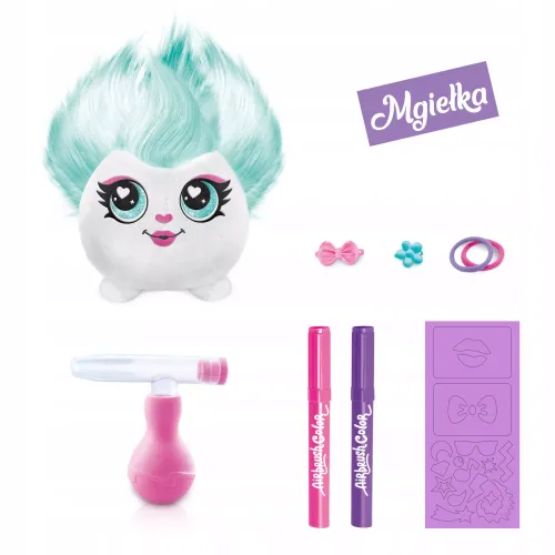 Projekt Plusz Fryzurki - Plusz z ręcznym aerografem MGIEŁKA na Arena.pl