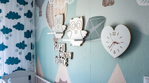 Półka sówka półki sówki zestaw 2 szt. biały na Arena.pl