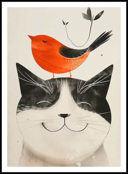 Plakat 64x90cm Pyzaty Przyjaciel zdjęcie 3