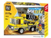 KLOCKI BLOCKI MYCITY BUDOWA POJAZD BETONIARKA 6+