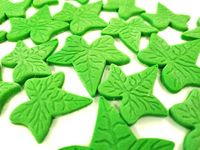 Ozdoba na tort liście listki bluszcz 30 szt.