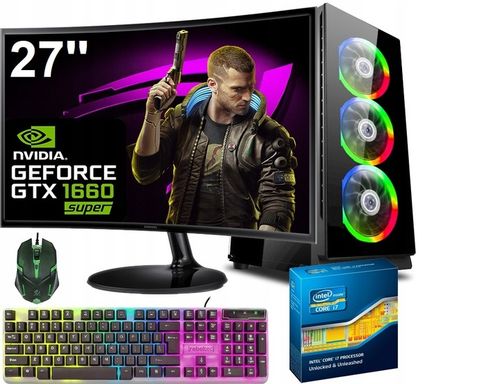 ZESTAW GAMINGOWY I7 32GB DDR4 GTX 1660S 6GB WIN11 pro na Arena.pl