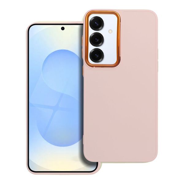 Futerał FRAME do SAMSUNG S25 Plus pudrowy róż zdjęcie 1