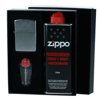 zestaw prezentowy zippo kamienie + benzyna + zapalniczka