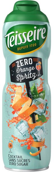 Syrop koncentrat Orange Spritz Zero cukru 600ml - Teisseire zdjęcie 1