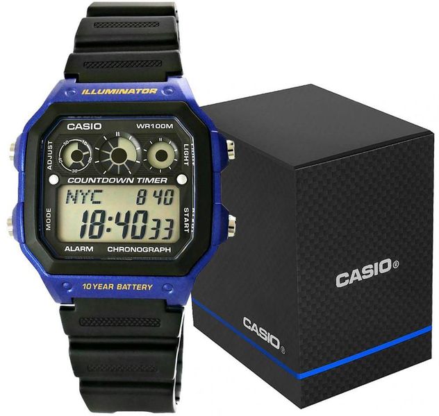 Zegarek Męski CASIO AE-1300WH-2AVEF zdjęcie 2