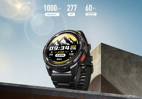 Smartwatch Mibro GS Active srebrny na Arena.pl