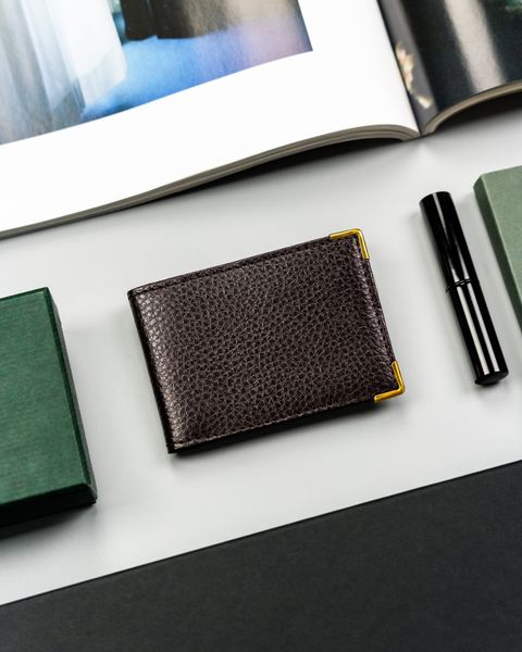 etui na karty skórzane 301-bl-brown zdjęcie 2