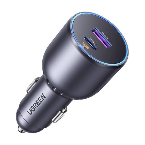 ładowarka samochodowa ugreen ec701, usb + usb-c, 63w (czarna) na Arena.pl
