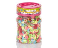 CONFETTI MIX KOLORÓW INTESNYWNYCH KÓŁKA 100G ASTRA CREATIVO