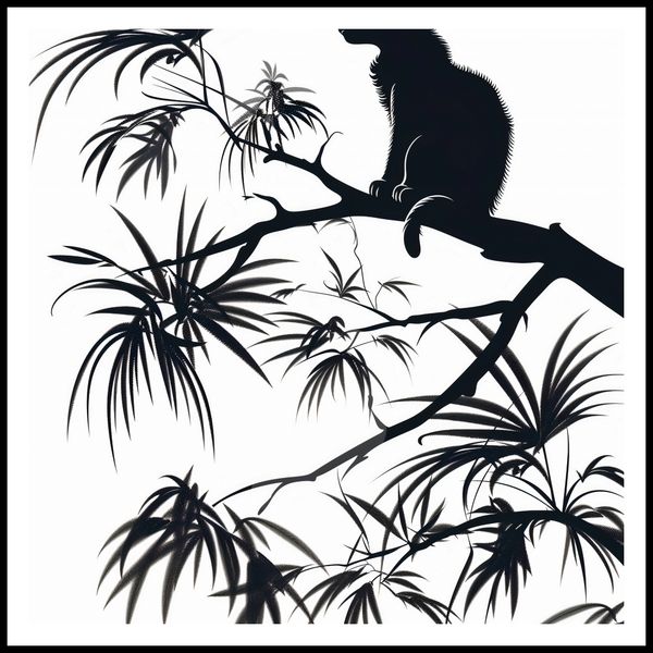 Plakat 80x80cm Na Gałęzi zdjęcie 3