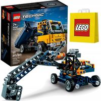 LEGO Technic Wywrotka koparka 2w1 42147 + Torba LEGO