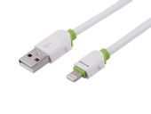 Kabel do ładowania i synchronizacji, silikonowy okrągły, 100 cm, USB