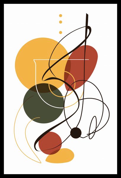 Plakat 30x45cm Taniec Form i Barw zdjęcie 2