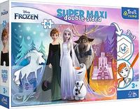TREFL 41000 Puzzle 24 SUPER MAXI Wesoły Świat Krainy Lodu