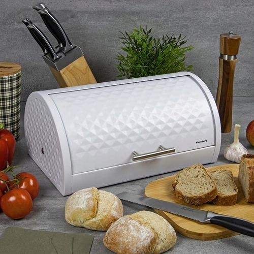 Chlebak stalowy z pokrywą Diamond KLAUSBERG KB-7541 na Arena.pl