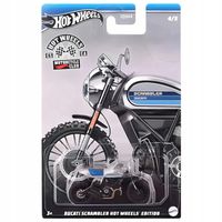 Hot Wheels HRR93 HWR59 4/5 Ducati Scrambler Motorcycle Club