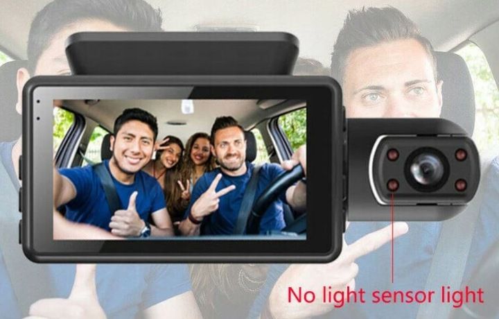 WIDEOREJESTRATOR KAMERA SAMOCHODOWA REJESTRATOR JAZDY HD DWA OBIEKTYWY zdjęcie 14