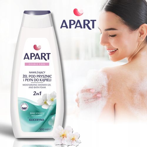 Apart nawilżający żel pod prysznic i Płyn do kąpieli 2w1 MIX Zestaw na Arena.pl