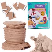 Glina Rzeźbiarska Masa do Modelowania Zapas do Koła Garncarskiego 1200g