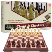 SZACHY WARCABY MAGNETYCZNE GRA DUŻE NA MAGNES