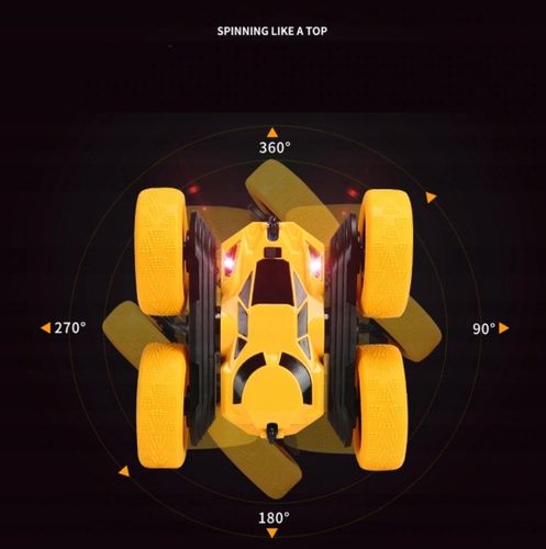 Samochód RC Zdalnie Sterowany 360 stopni 15km/h - Zielony na Arena.pl